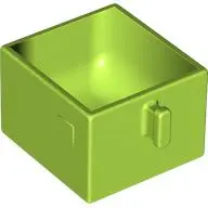 Duplo, Furniture Drawer 2 x 2 with Pull Handle