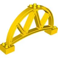 Duplo Bridge Girder with 2 x 2 Side Supports