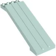Aqua Duplo Track Raised Ramp 12 x 4 x 5