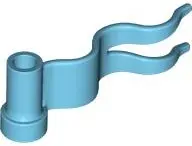 Azure Flag 4 x 1 Wave Right