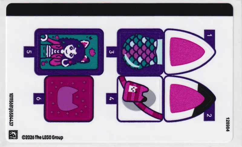Sticker Sheet for Set 11215 - (10115681/6584437)
