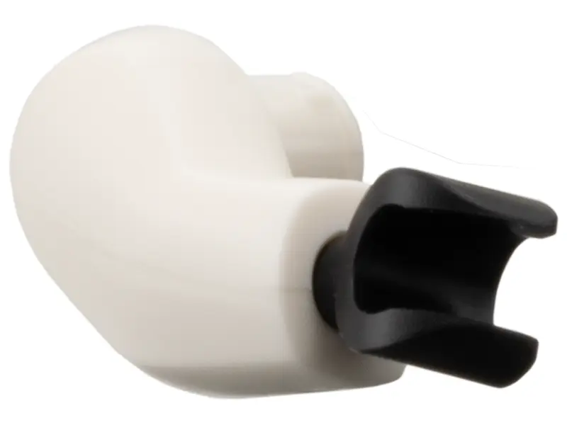 White Arm Large with Pin, Right with Black Hand