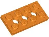 Technic, Plate 2 x 4 with 3 Holes