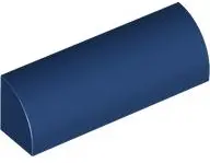 Blue Slope, Curved 1 x 4