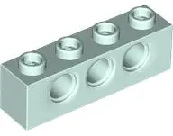Aqua Technic, Brick 1 x 4 with Holes