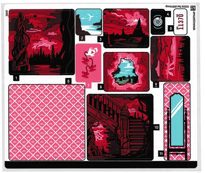 Sticker Sheet for Set 11370, Sheet 1 - (10114947/6577469)