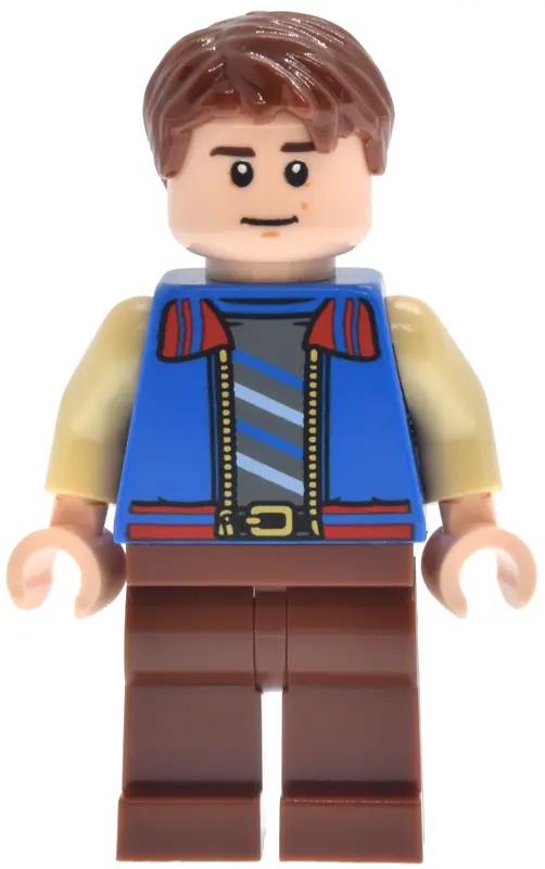Byers - Blue Jacket, Reddish Brown Legs