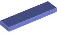 Violet Tile 1 x 4