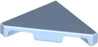 Light Blue Tile, Modified 2 x 2 Triangular