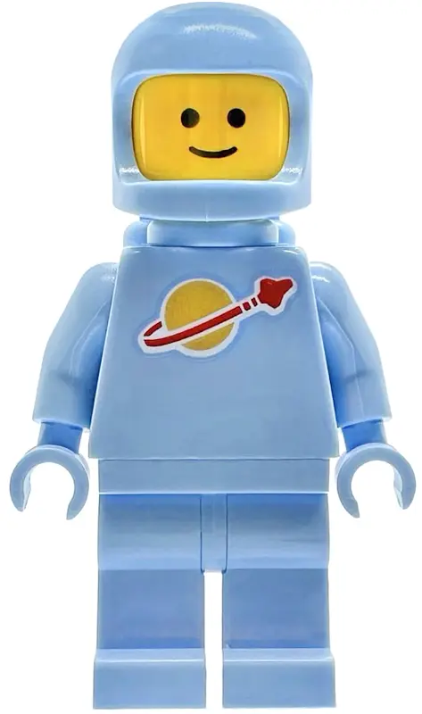 Space - Bright Light Blue with Air Tanks