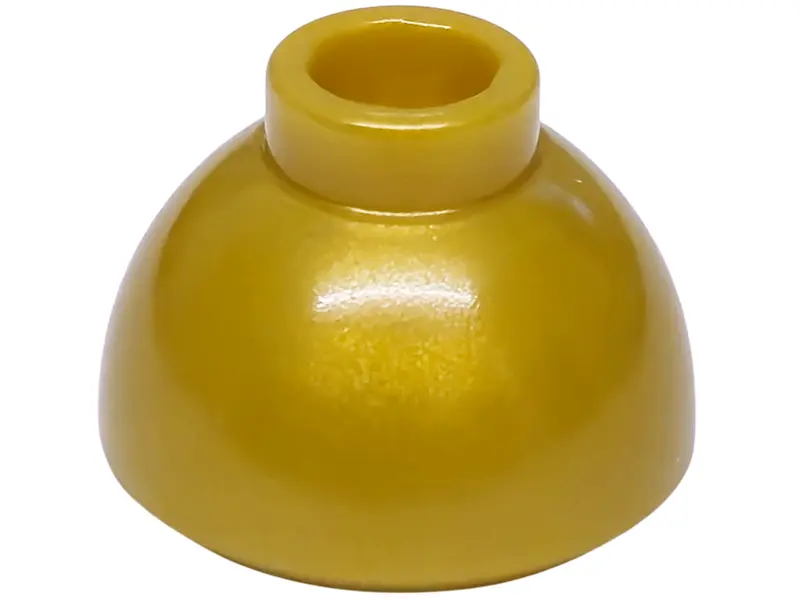 Gold Brick, Round 1 1/2 x 1 1/2 x 2/3 Dome Top