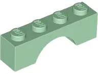 Green Arch 1 x 4