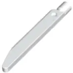 Minifigure, Weapon Sword Blade with Bar End (SW Darksaber)