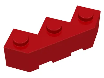 Red Brick, Modified Facet 3 x 3