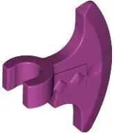 Minifigure, Weapon Axe Head with Clip