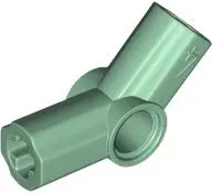 Green Technic, Axle and Pin Connector Angled #4 - 135 degrees