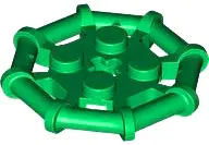 Plate, Modified 2 x 2 with Bar Frame Octagonal, Reinforced, Completely Round Studs