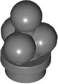 Bluish Gray Ice Cream Scoops