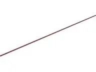 Red Hose, Rigid 3mm D. 43L / 34.0 cm
