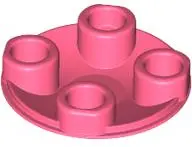 Plate, Round 2 x 2 with Rounded Bottom (Boat Stud)