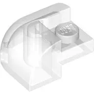 Slope, Curved 2 x 2 Corner Round with Recessed Stud