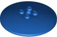 Dish 6 x 6 Inverted (Radar) - Solid Studs