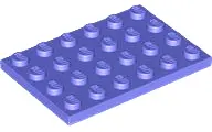 Violet Plate 4 x 6