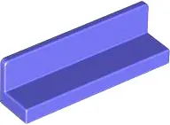 Violet Panel 1 x 4 x 1