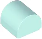 Aqua Slope, Curved 1 x 1 x 2/3 Double