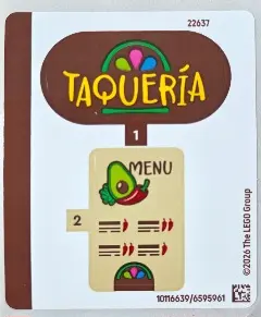 Sticker Sheet for Set 40907 - (10116639/6595961)