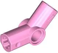 Pink Technic, Axle and Pin Connector Angled #4 - 135 degrees
