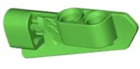 Green Technic, Panel Fairing #22 Very Small Smooth, Side A
