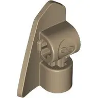 Dark Tan Technic, Panel Fairing # 8 Very Small Smooth Short, Side B