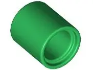 Green Technic, Liftarm Thick 1 x 1 (Spacer)