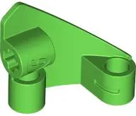 Green Technic, Panel Curved # 9 3 x 3 Tapered Left