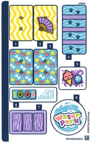 Sticker Sheet for Set 42676 - (10117380/6605124)