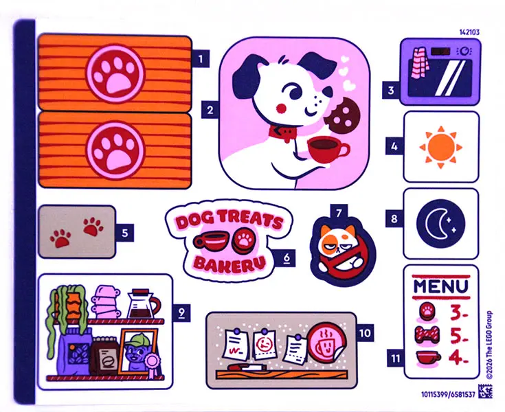 Sticker Sheet for Set 42677 - (10115399/6581537)