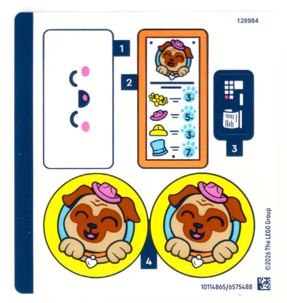 Sticker Sheet for Set 42678 - (10114865/6575488)