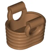 Medium Nougat Minifigure, Utensil Basket - Flexible Rubber