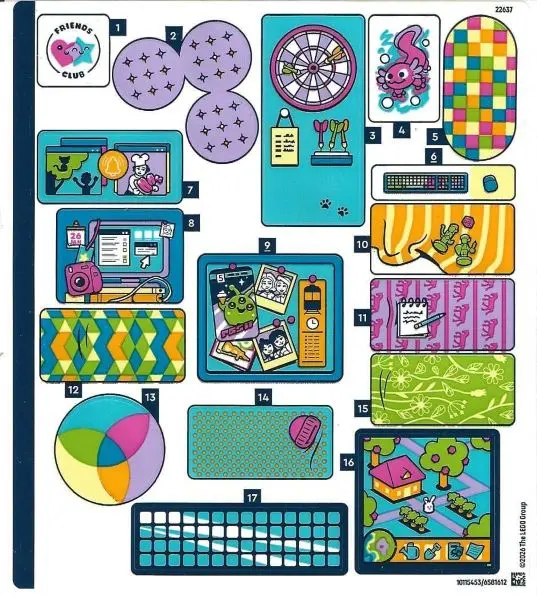 Sticker Sheet for Set 42689 - (10115453/6581612)