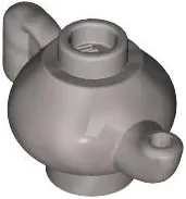 Silver Minifigure, Utensil Teapot