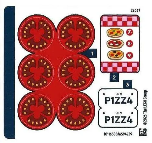 Sticker Sheet for Set 42694 - (10116508/6594729)