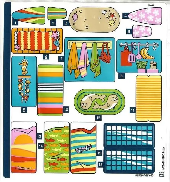 Sticker Sheet for Set 42699 - (10115489/6581650)