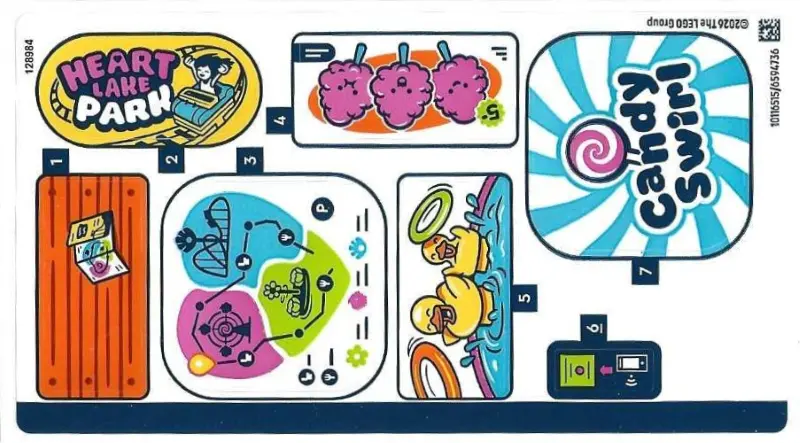 Sticker Sheet for Set 42700 - (10116515/6594736)