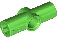 Green Technic, Axle and Pin Connector Angled #2 - 180 degrees