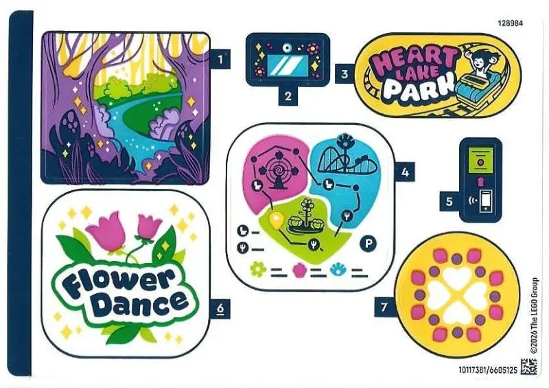 Sticker Sheet for Set 42702 - (10117381/6605125)