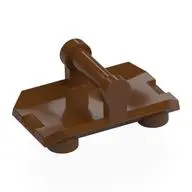 PLATE 2X3 W/ HOR. 3,2 SHAFT