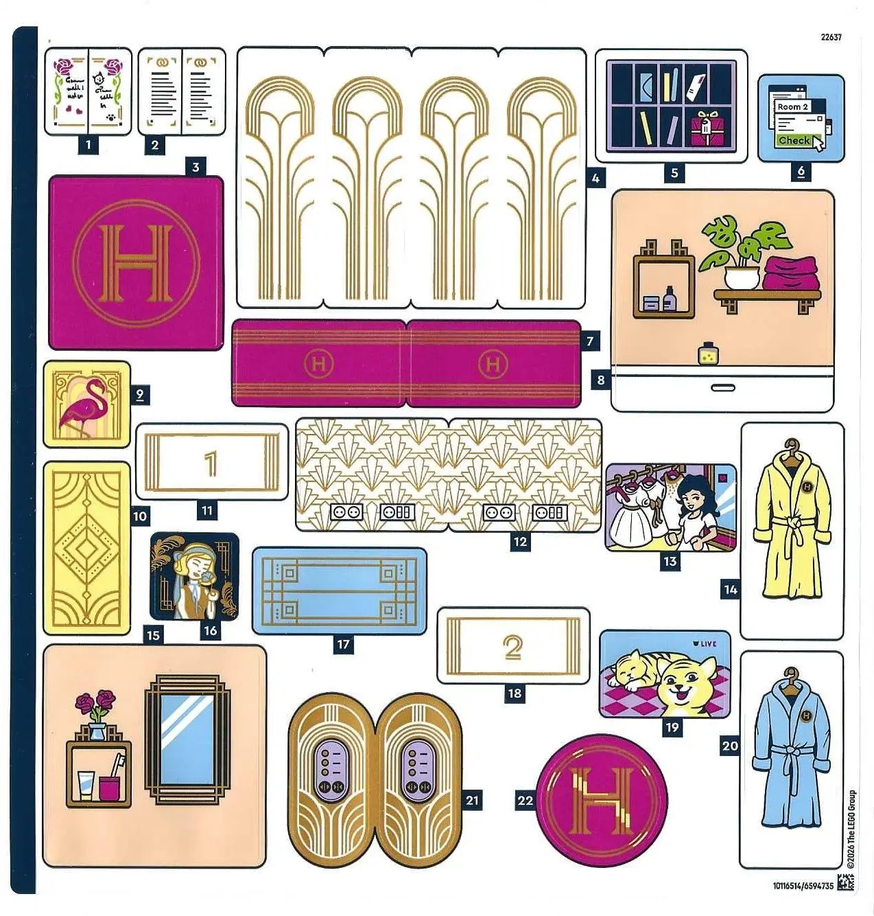 Sticker Sheet for Set 42704 - (10116514/6594735)