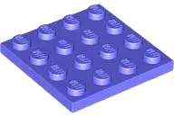 Violet Plate 4 x 4
