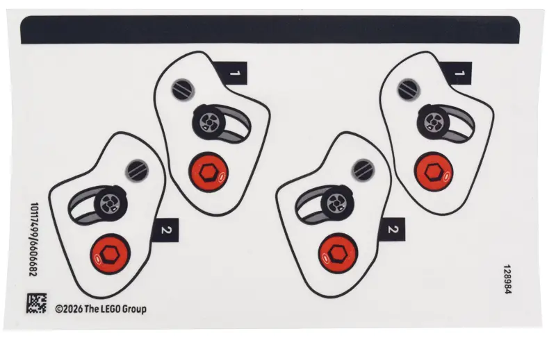 Sticker Sheet for Set 43014, Sheet 1 - (10117499/6606682)
